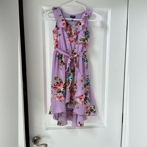 Girls lavender size 7 Zunie dress